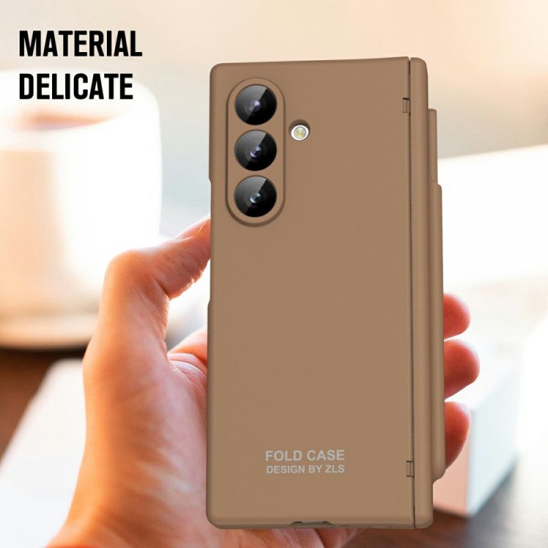Cover Samsung Galaxy Z Fold 7 Telefon Etui Simpelt Design Med Skærmbeskytter