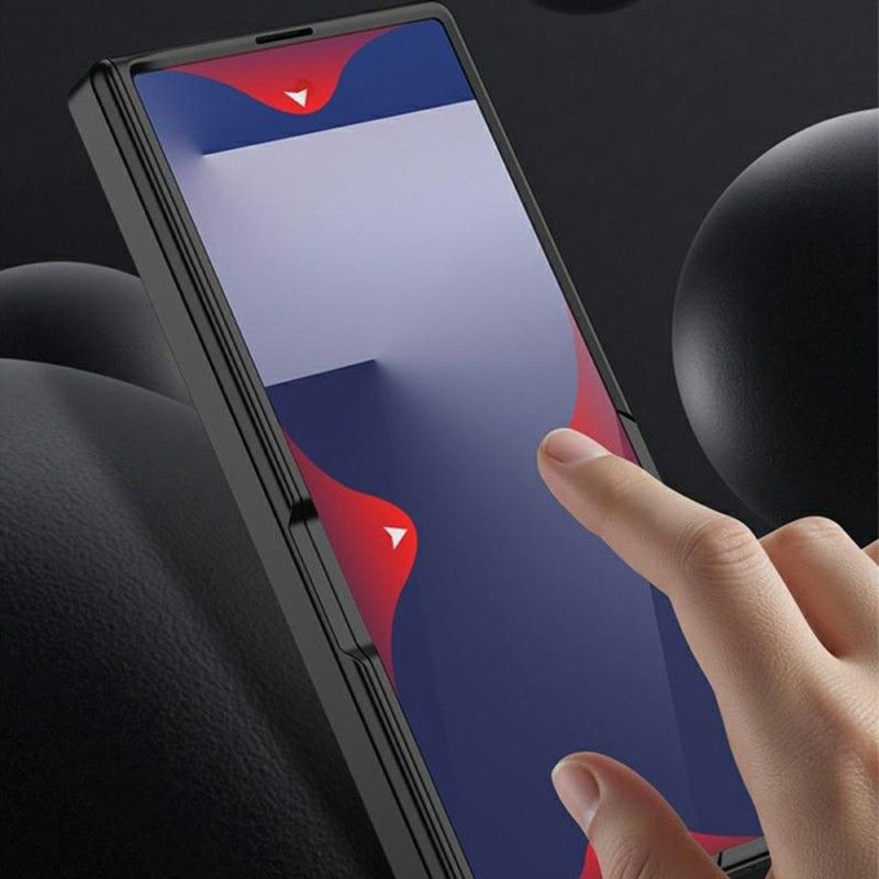 Cover Samsung Galaxy Z Fold 7 Telefon Etui Skærmbeskytter Og Magnetisk Stativ