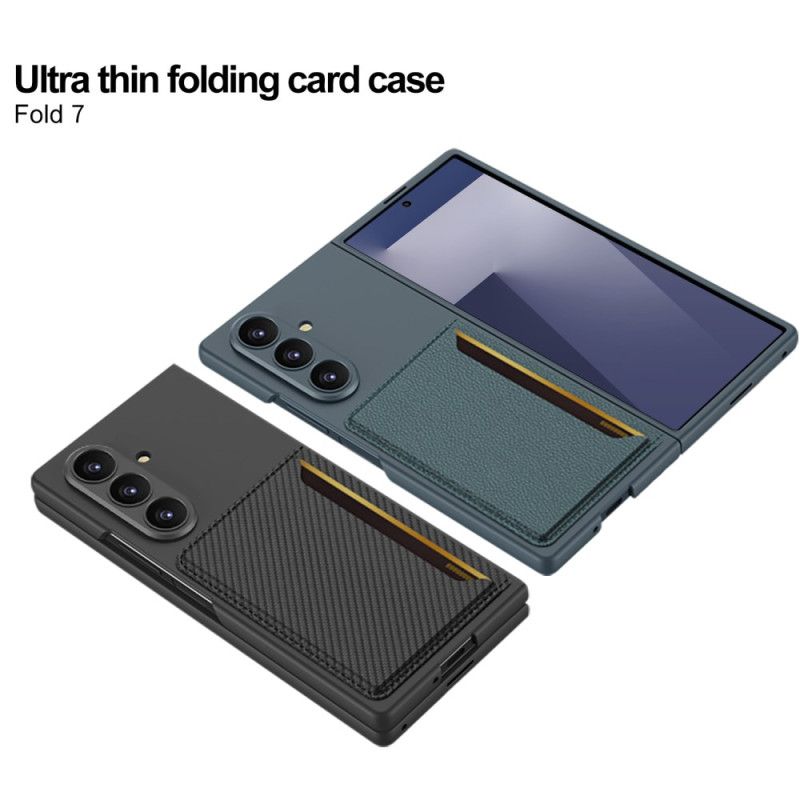 Cover Samsung Galaxy Z Fold 7 Telefon Etui Slank Kortholder