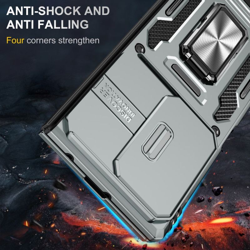 Cover Samsung Galaxy Z Fold 7 Ultra-resistent Linsestøtte Og -beskytter