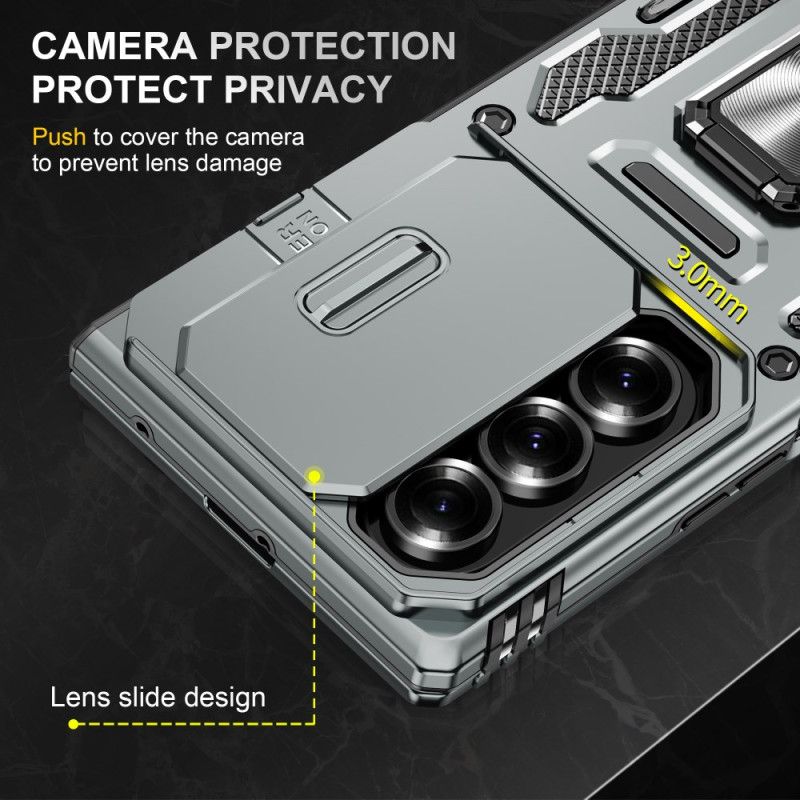 Cover Samsung Galaxy Z Fold 7 Ultra-resistent Linsestøtte Og -beskytter