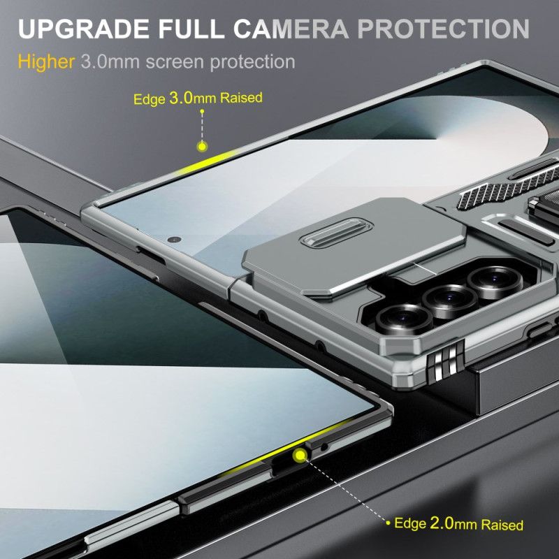 Cover Samsung Galaxy Z Fold 7 Ultra-resistent Linsestøtte Og -beskytter