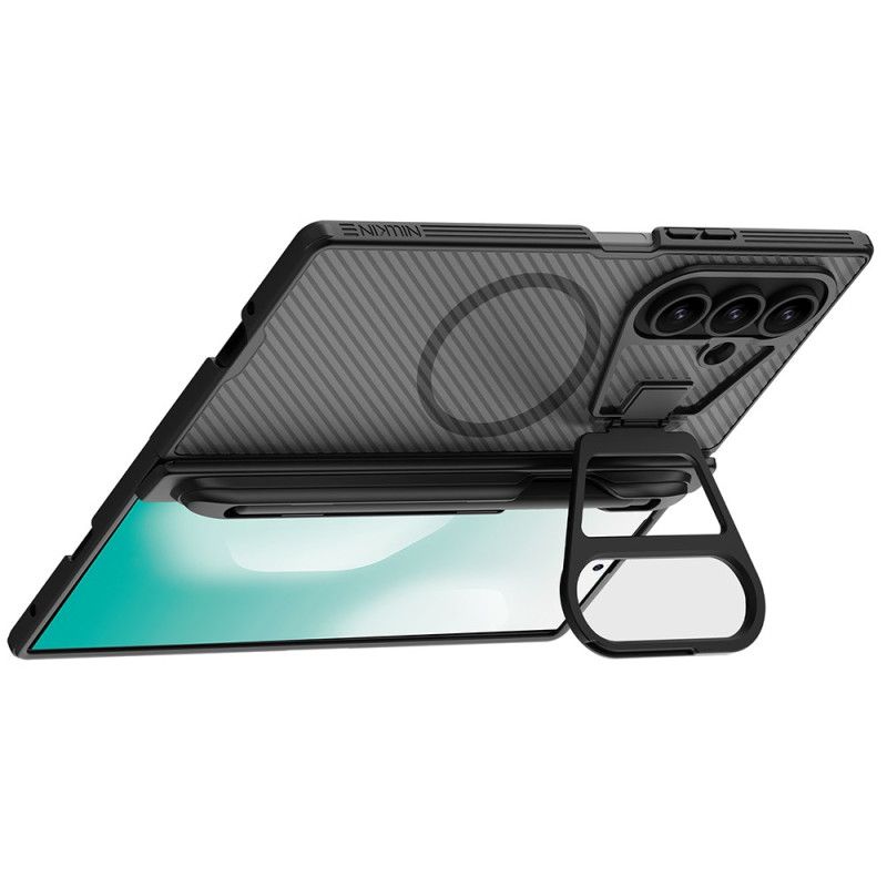 Cover Til Samsung Galaxy Z Fold 7 Camshield Prop Magnetisk Gennemsigtig Serie Nillkin