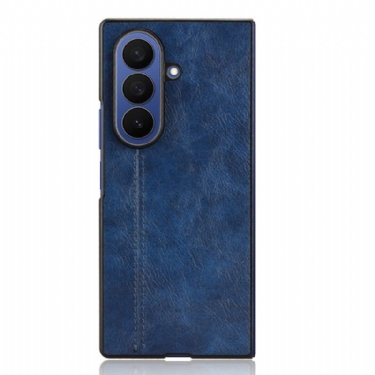 Cover Til Samsung Galaxy Z Fold 7 Couture Med Lædereffekt