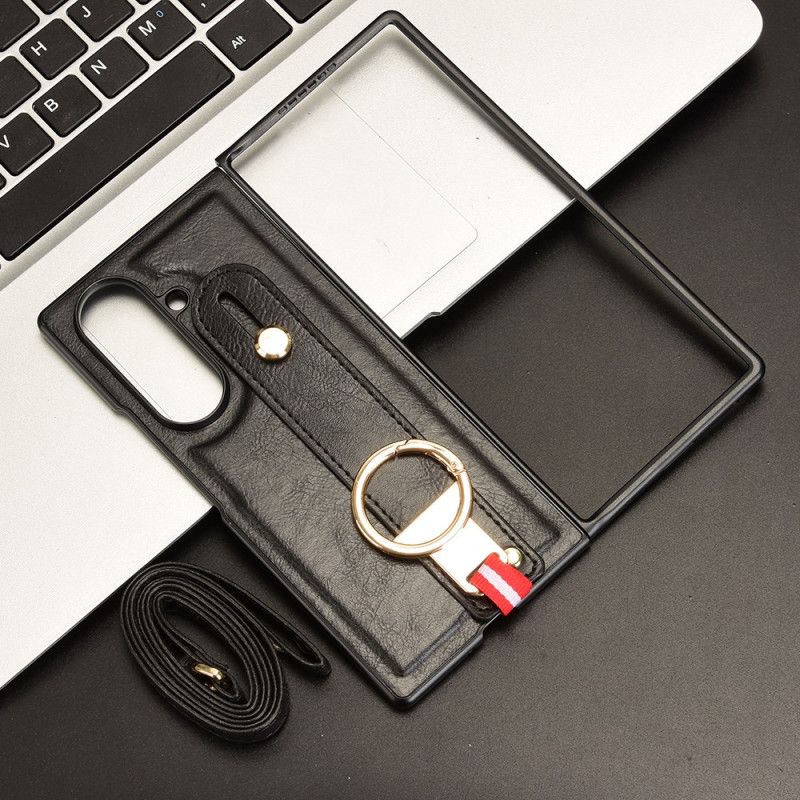 Cover Til Samsung Galaxy Z Fold 7 Håndledsrem Og Stativ