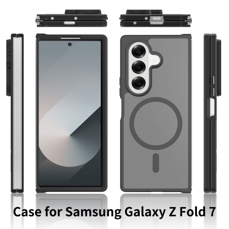 Cover Til Samsung Galaxy Z Fold 7 Magsafe-kompatibel Fleksibel Matteret