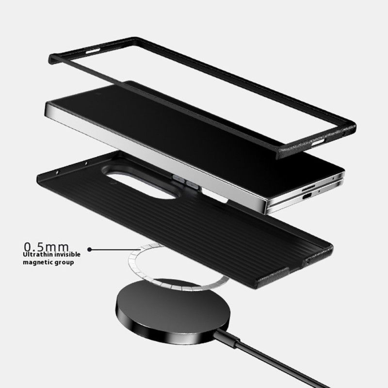 Cover Til Samsung Galaxy Z Fold 7 Magsafe-kompatibel Præget Abeel