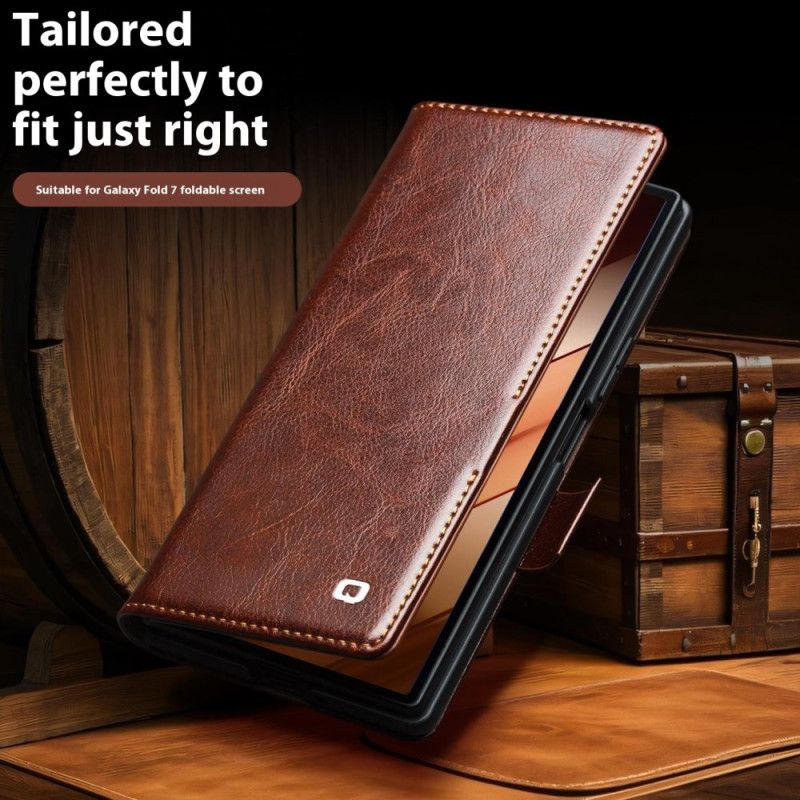 Etui Samsung Galaxy Z Fold 7 Kortholder I Læder