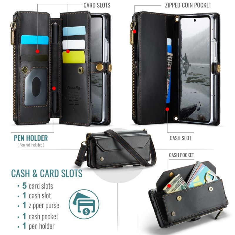 Flip Cover Samsung Galaxy Z Fold 7 Caseme Pung