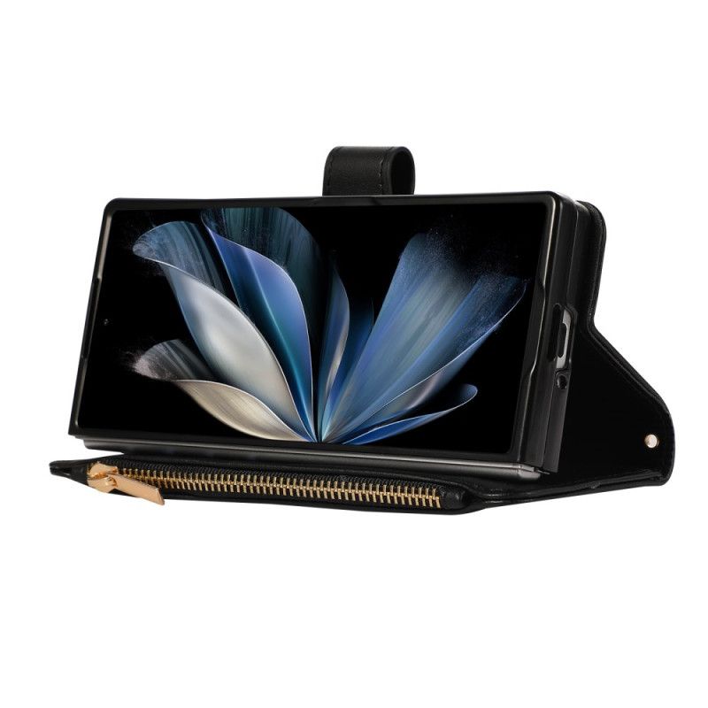 Flip Cover Samsung Galaxy Z Fold 7 Quiltet Med Rem