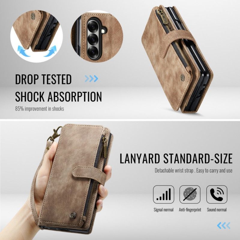 Læder Cover Samsung Galaxy Z Fold 7 Caseme