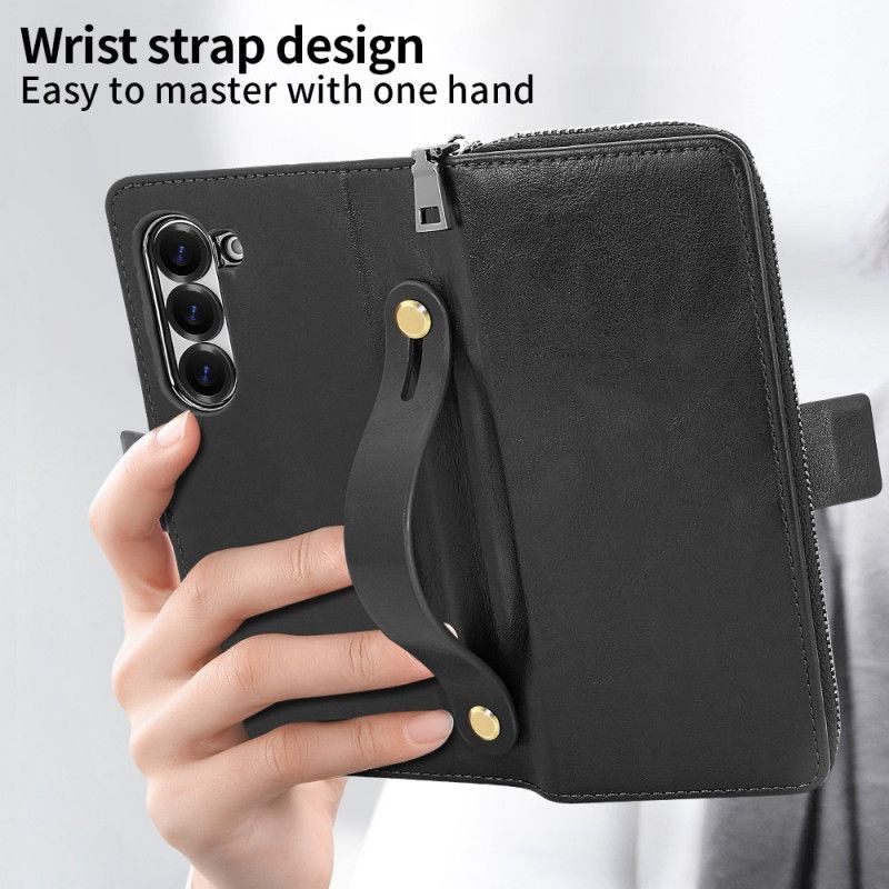 Samsung Galaxy Z Fold 7 Lynlåset Etui Og Strop