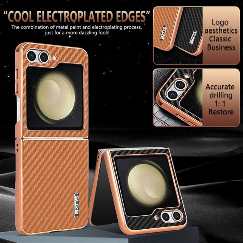 Cover Samsung Galaxy Z Flip 7 Fe Azns Kulfiber