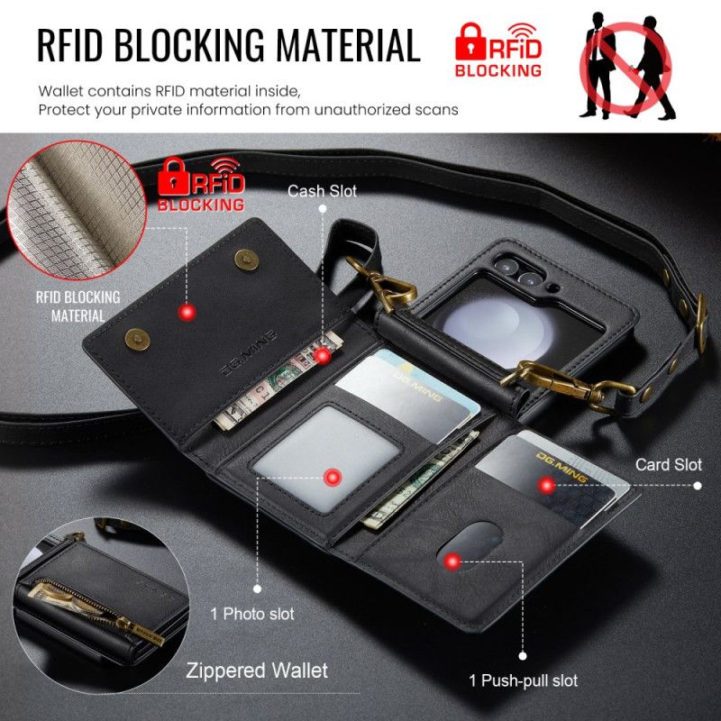 Cover Samsung Galaxy Z Flip 7 Fe Dg.ming Skulderrem