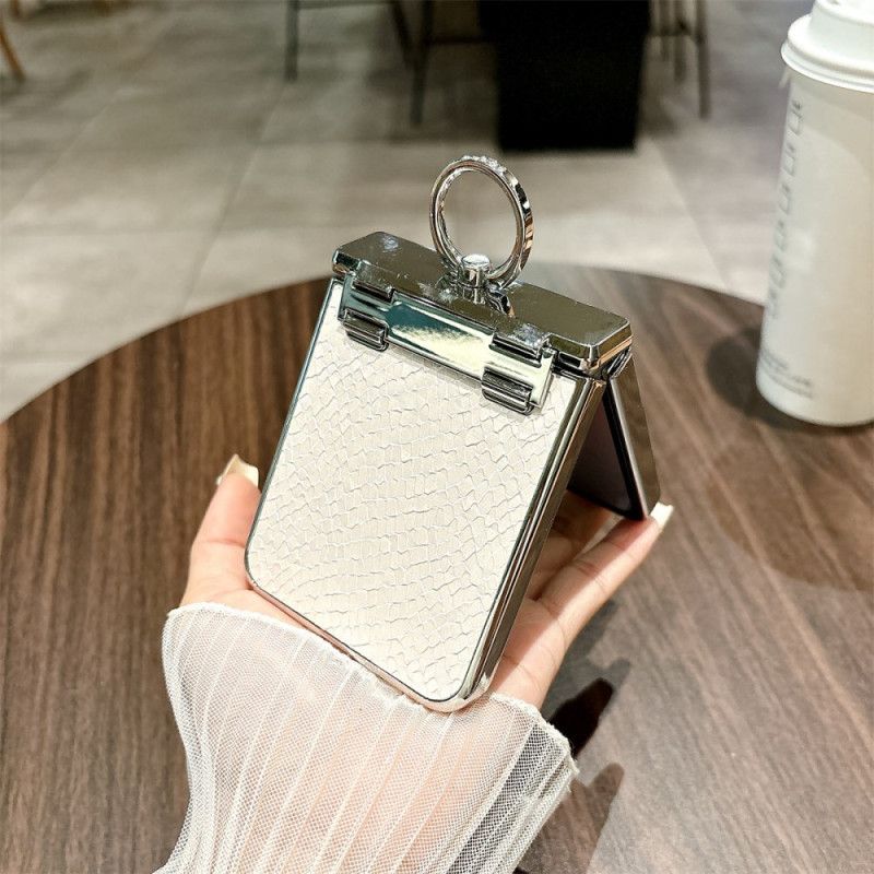 Cover Samsung Galaxy Z Flip 7 Fe Fiskeskælstekstur