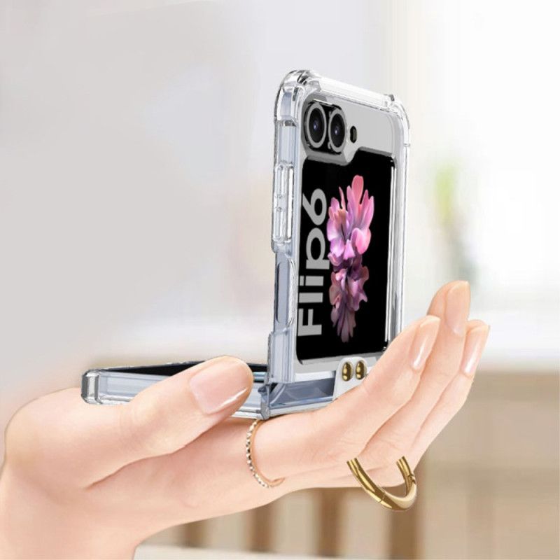 Cover Samsung Galaxy Z Flip 7 Fe Gennemsigtig Ringholder Gkk