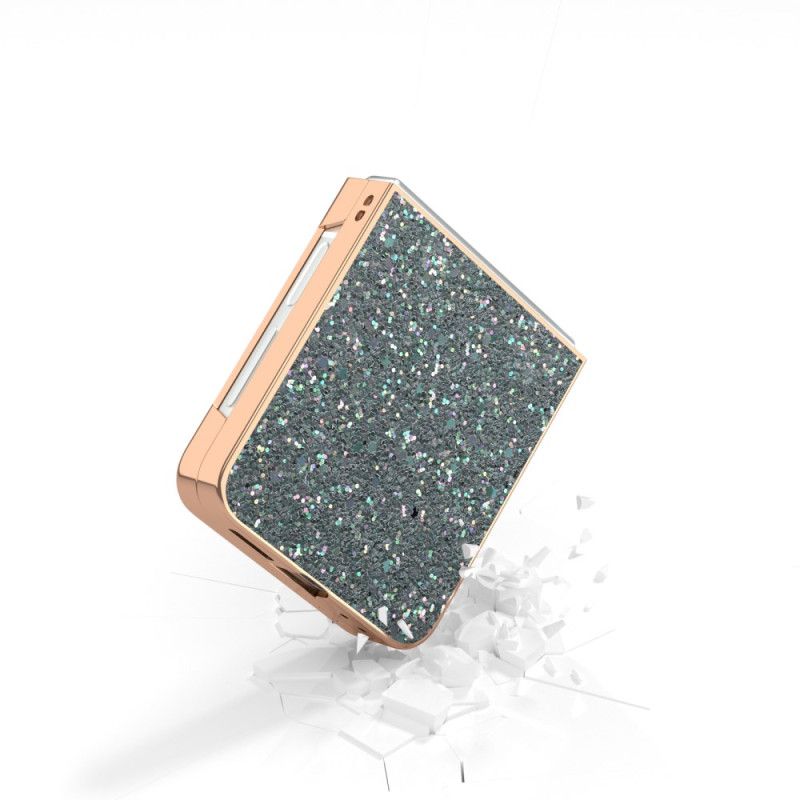 Cover Samsung Galaxy Z Flip 7 Fe Glitterdesign