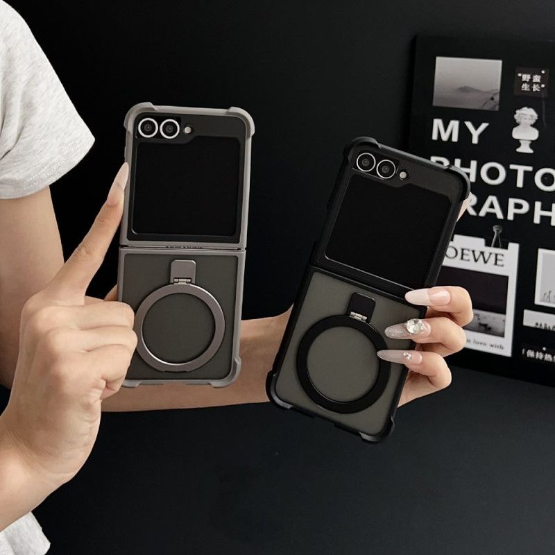 Cover Samsung Galaxy Z Flip 7 Fe Indbygget Magnetisk Stativ