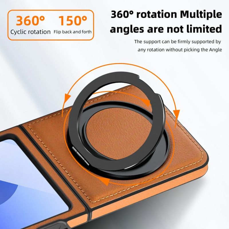 Cover Samsung Galaxy Z Flip 7 Fe Kompatibel Ringholder Magsafe
