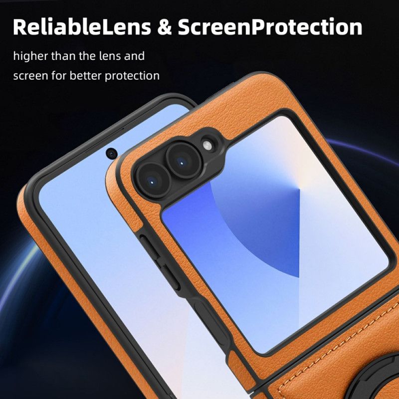 Cover Samsung Galaxy Z Flip 7 Fe Kompatibel Ringholder Magsafe