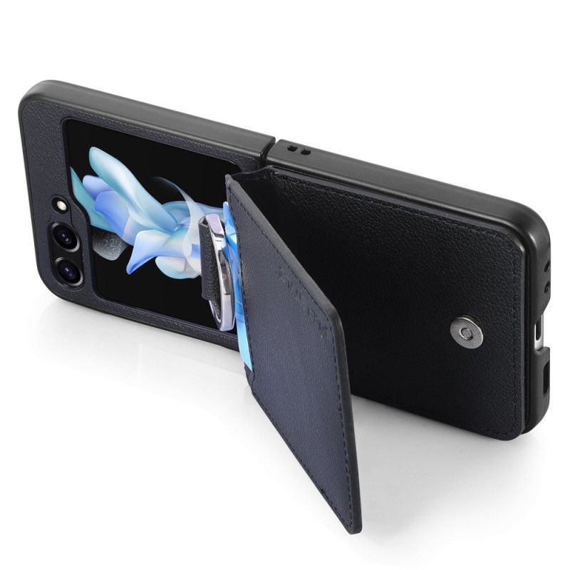 Cover Samsung Galaxy Z Flip 7 Fe Kortholder Med Stativ Og Ring