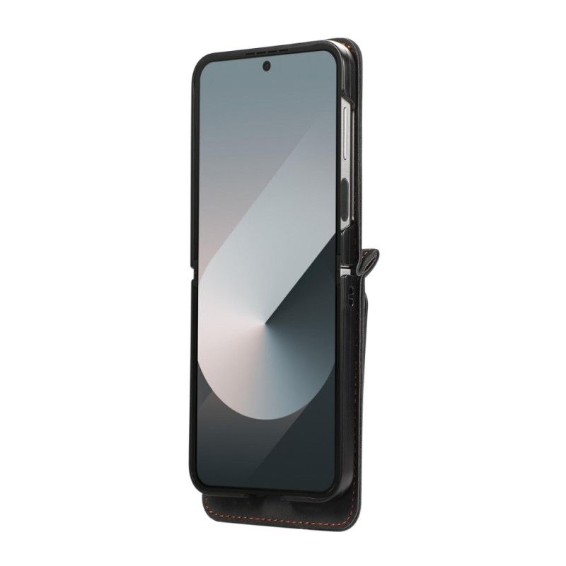 Cover Samsung Galaxy Z Flip 7 Fe Kortholder Og Skulderrem