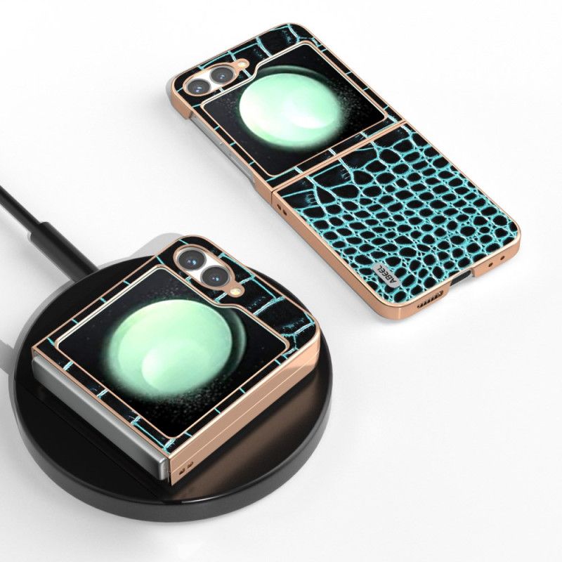 Cover Samsung Galaxy Z Flip 7 Fe Krokodilletekstur