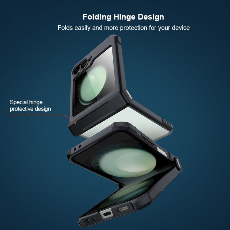 Cover Samsung Galaxy Z Flip 7 Fe Lille Skærmbeskytter På Bagsiden Xundd
