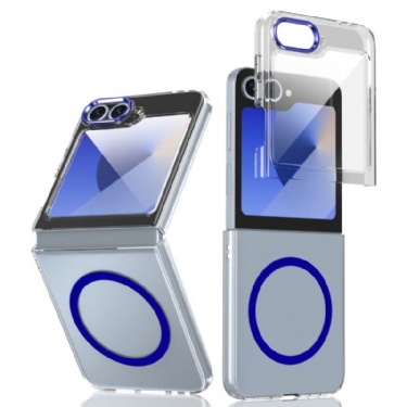 Cover Samsung Galaxy Z Flip 7 Fe Magsafe-kompatibel Gennemsigtig Med Skærmbeskytter