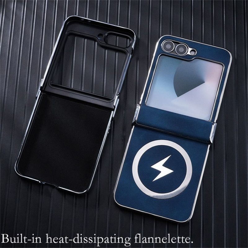 Cover Samsung Galaxy Z Flip 7 Fe Magsafe-kompatibel Lædereffekt