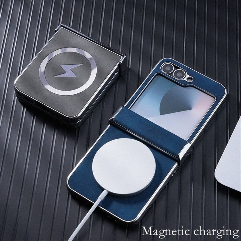 Cover Samsung Galaxy Z Flip 7 Fe Magsafe-kompatibel Lædereffekt