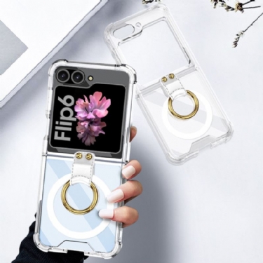 Cover Samsung Galaxy Z Flip 7 Fe Med Ringholder Og Magnetisk Fastgørelse Gkk