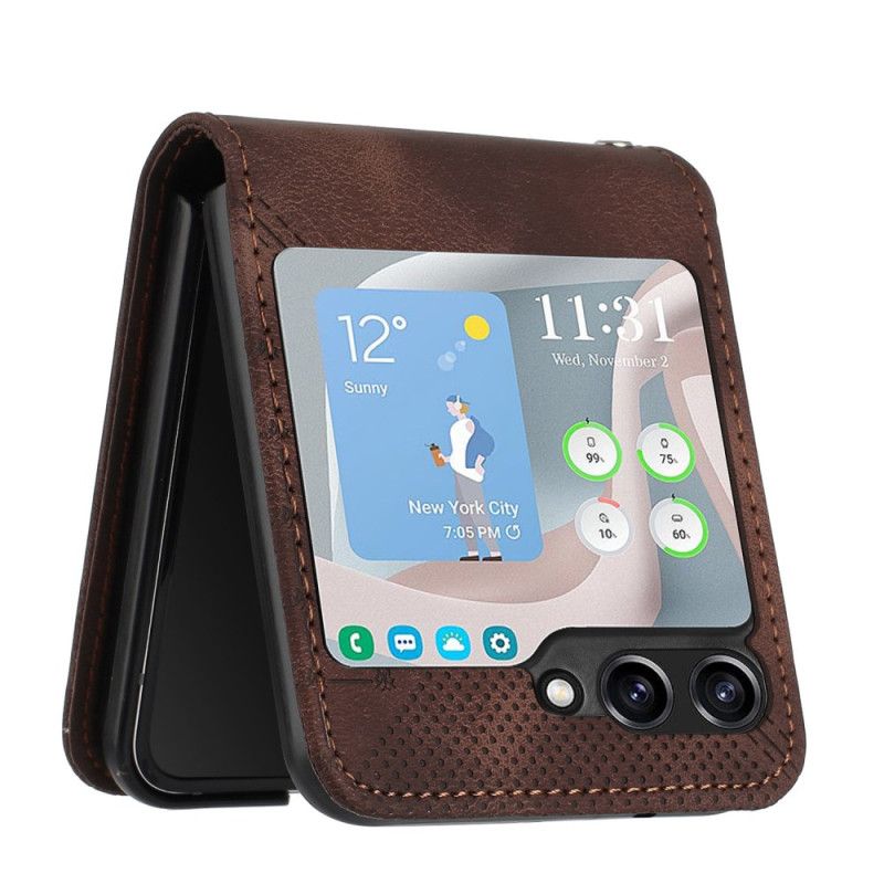 Cover Samsung Galaxy Z Flip 7 Fe Mønstret Pung