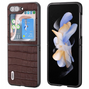 Cover Samsung Galaxy Z Flip 7 Fe Premium Krokodilletekstur