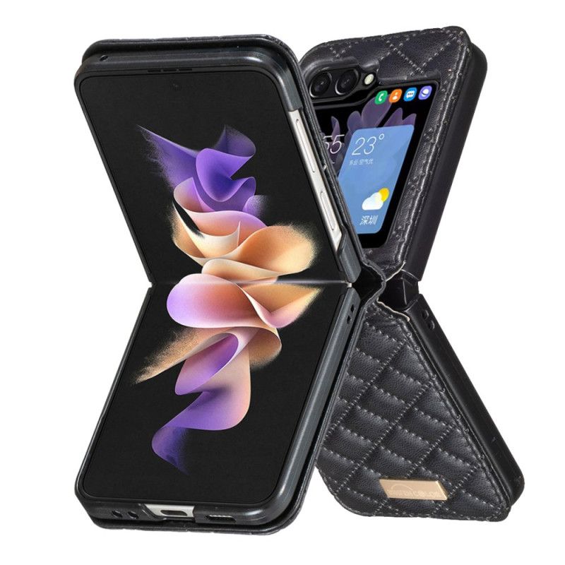 Cover Samsung Galaxy Z Flip 7 Fe Quiltet Binfen-farve