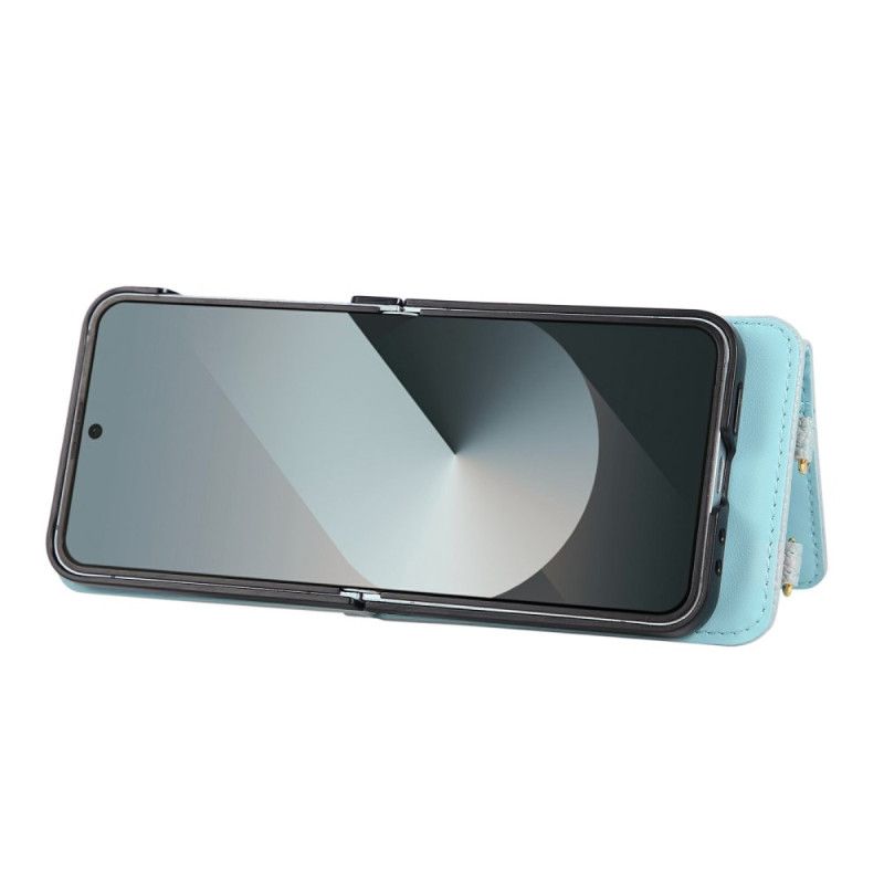 Cover Samsung Galaxy Z Flip 7 Fe Quiltet Med Skulderrem