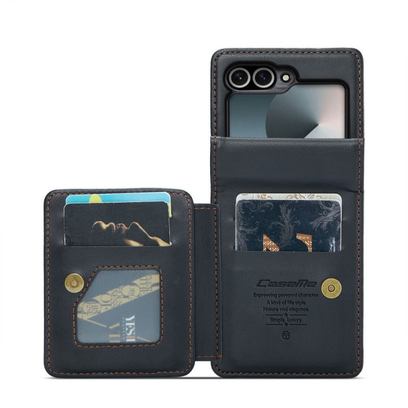 Cover Samsung Galaxy Z Flip 7 Fe Rfid-beskyttelse 5 Kortpladser