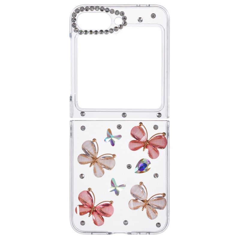 Cover Samsung Galaxy Z Flip 7 Fe Rhinstensdekoration