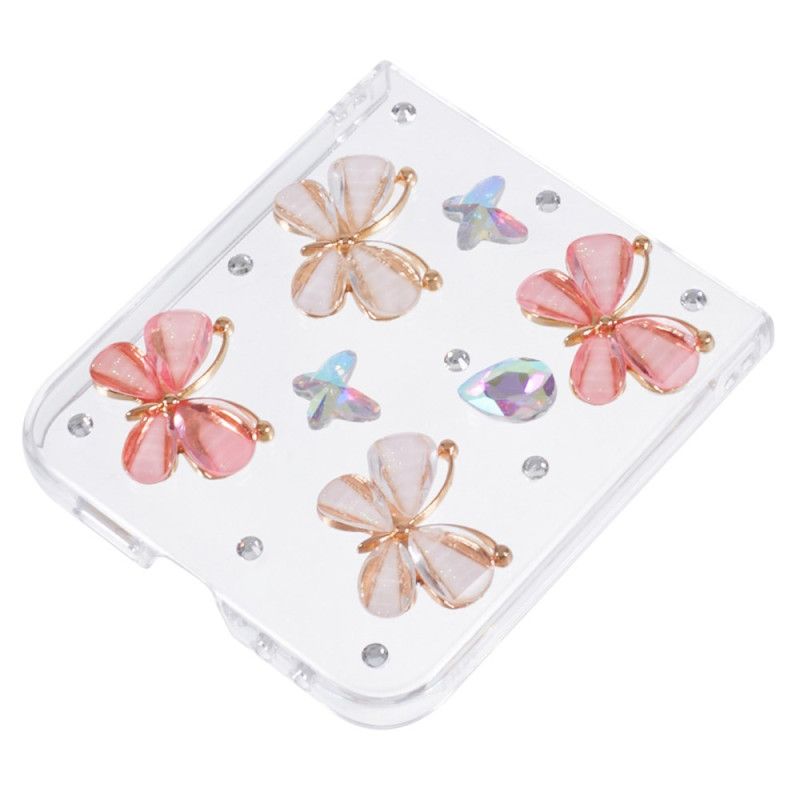Cover Samsung Galaxy Z Flip 7 Fe Rhinstensdekoration