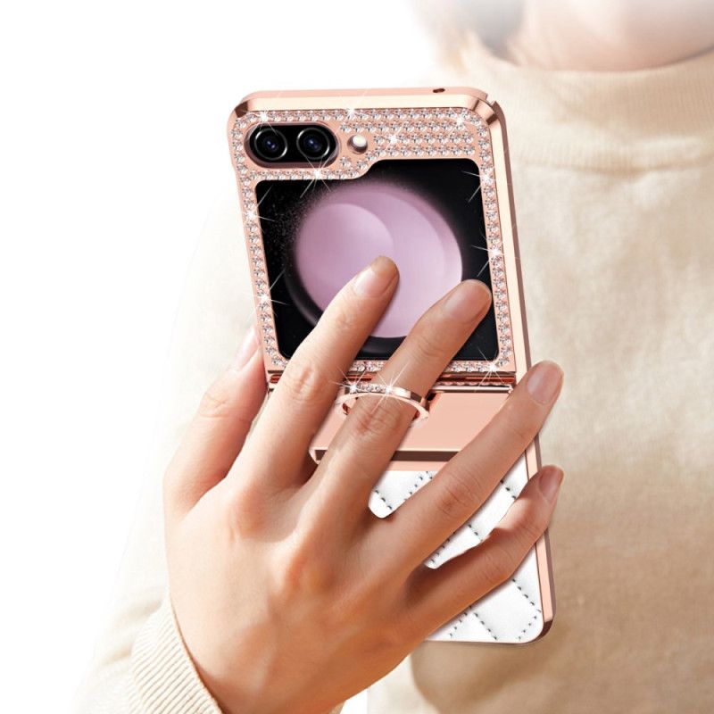 Cover Samsung Galaxy Z Flip 7 Fe Rhinstensdekoration