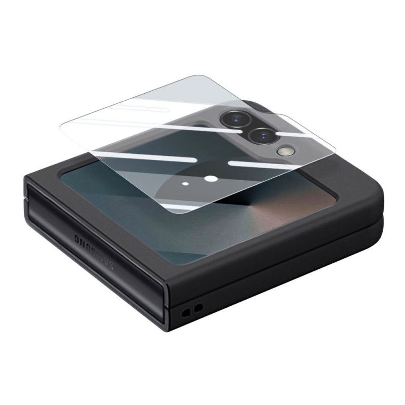 Cover Samsung Galaxy Z Flip 7 Fe Ringholder Og Skærmbeskytter På Bagsiden