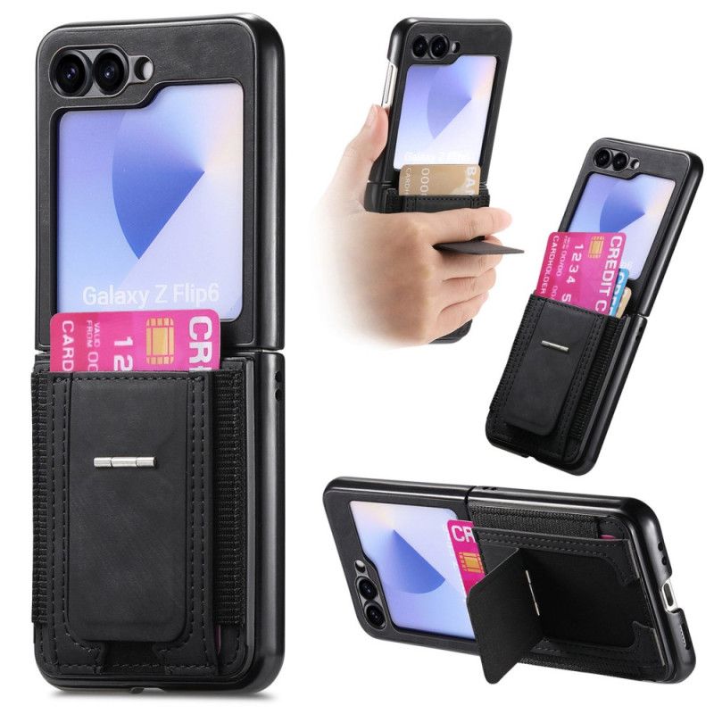Cover Samsung Galaxy Z Flip 7 Fe Stativ Og Kortholder