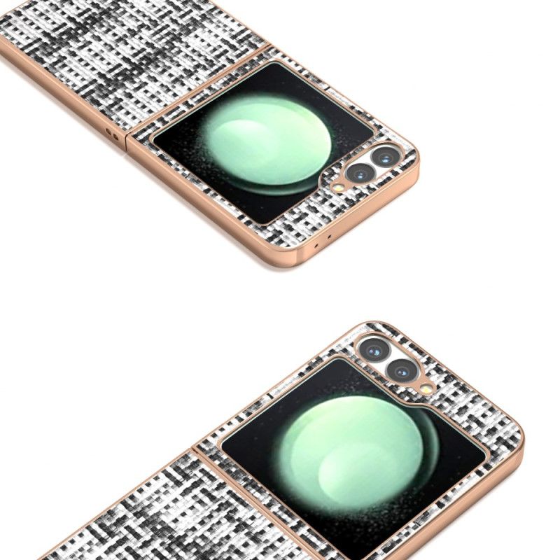 Cover Samsung Galaxy Z Flip 7 Fe Tekstureret Kunstlæder
