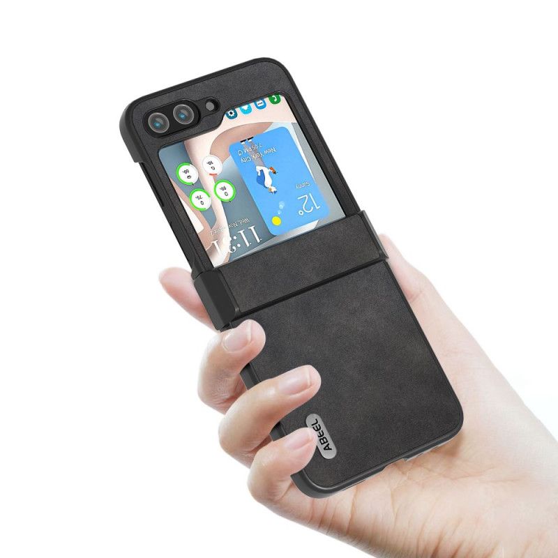 Cover Samsung Galaxy Z Flip 7 Fe Telefon Etui Abeel Vintage-læderstil