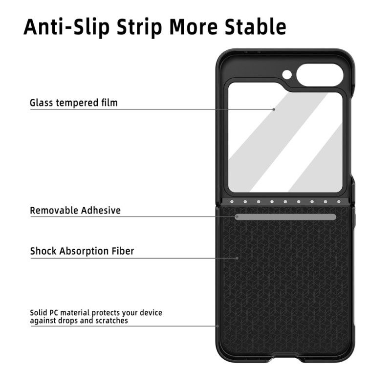 Cover Samsung Galaxy Z Flip 7 Fe Telefon Etui Cd-mønster