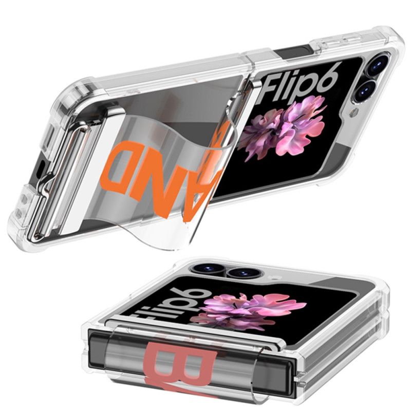 Cover Samsung Galaxy Z Flip 7 Fe Telefon Etui Gennemsigtig Rem
