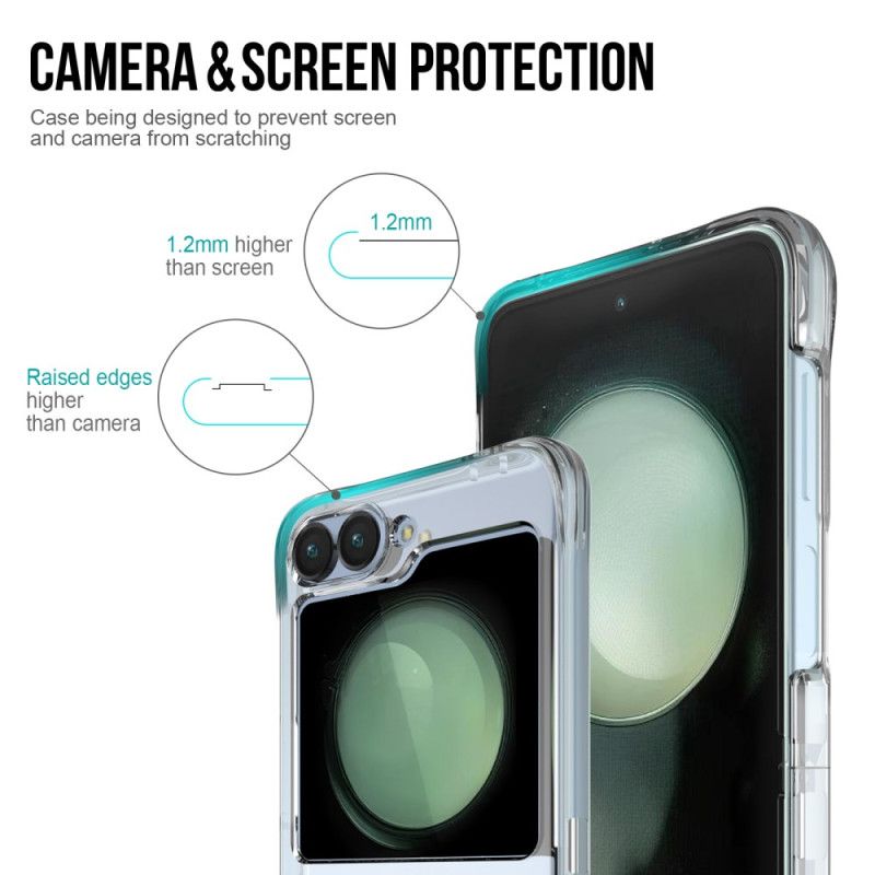 Cover Samsung Galaxy Z Flip 7 Fe Telefon Etui Magnetisk Klar