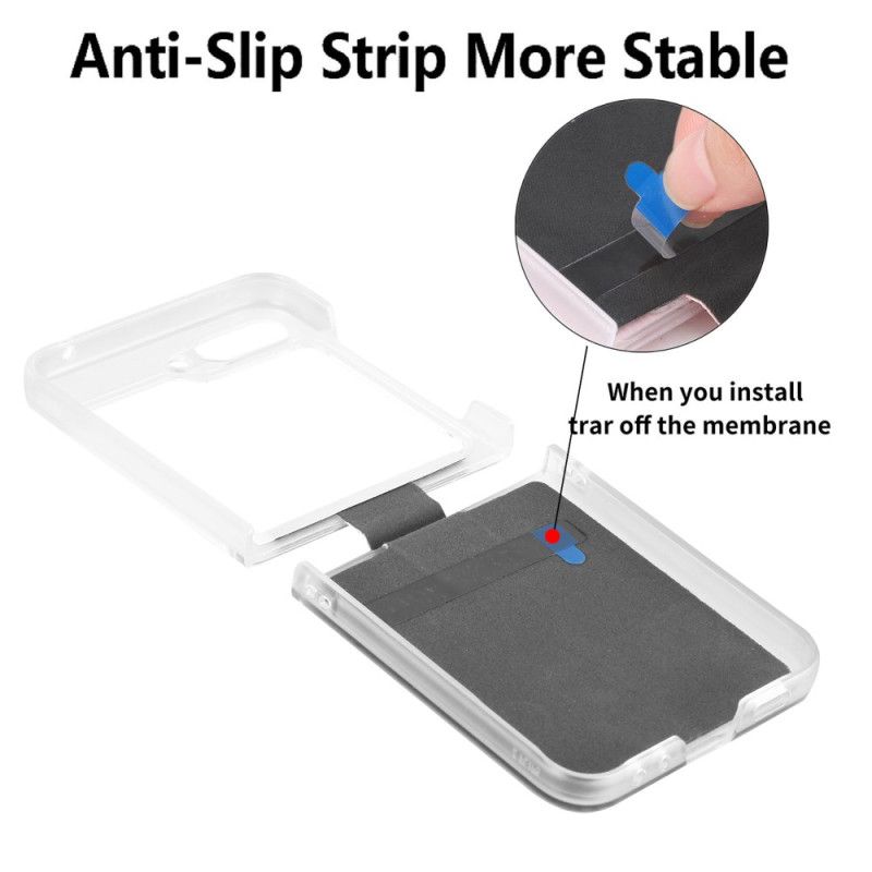Cover Samsung Galaxy Z Flip 7 Fe Telefon Etui Pailletter Og Rhinsten