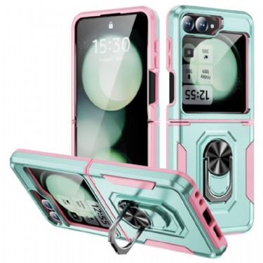 Cover Samsung Galaxy Z Flip 7 Fe Telefon Etui Robust Med Ringstativ