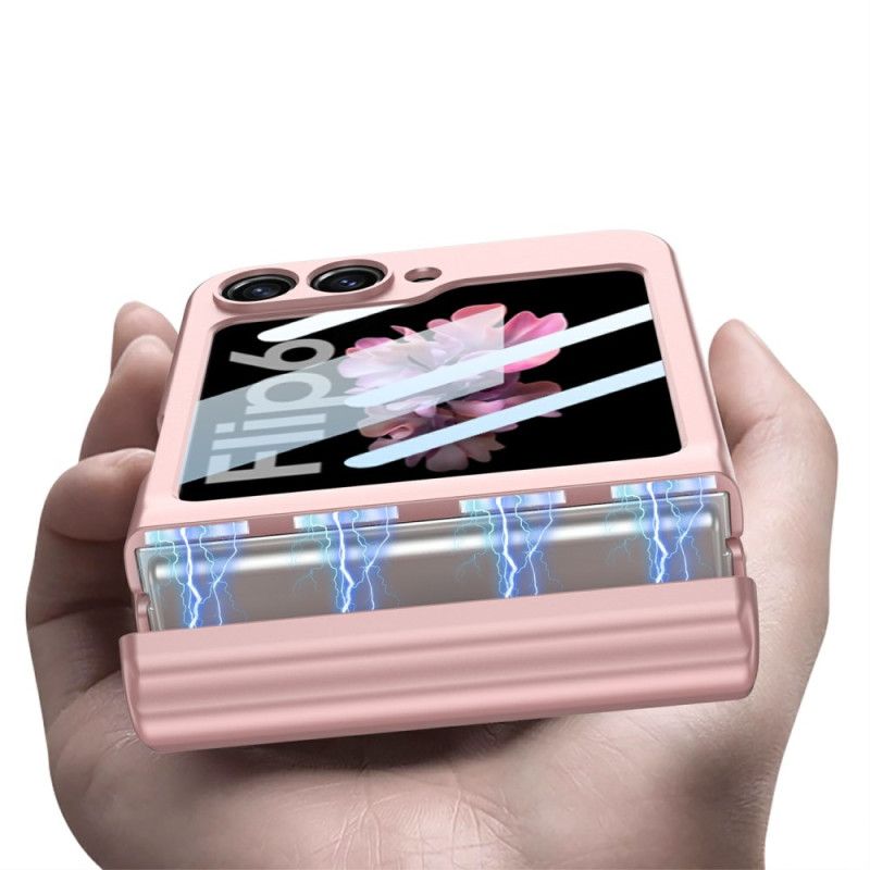 Cover Samsung Galaxy Z Flip 7 Fe Telefon Etui Stylus Og Magnetisk Hængsel